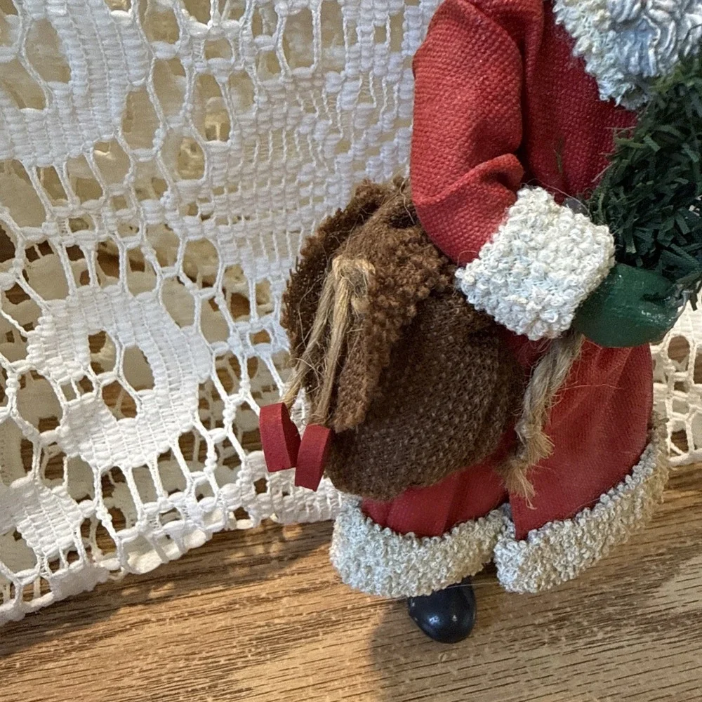 Vintage Paper Mache Santa
